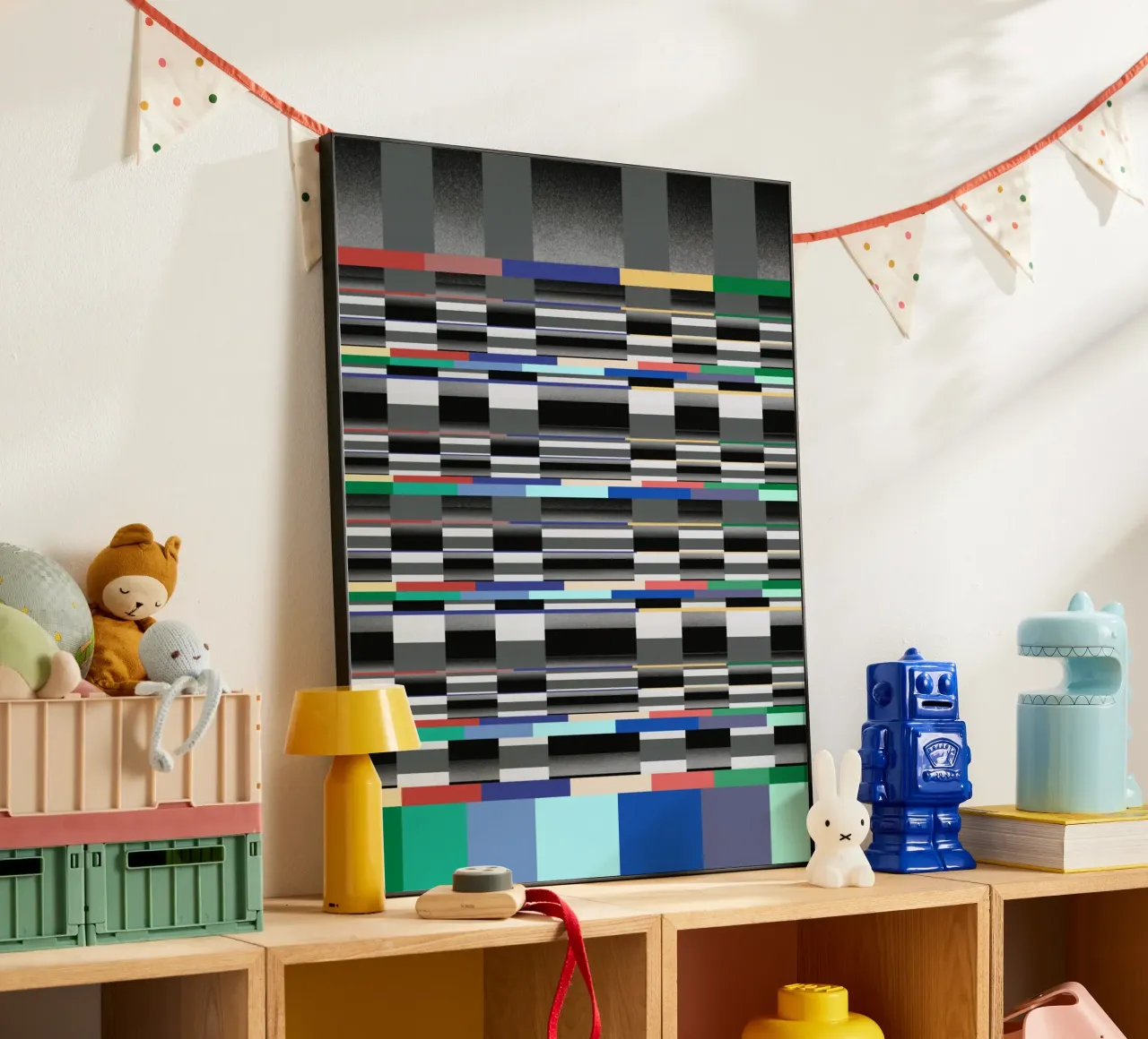 Glitches pattern 11 forex plate by Little Dean