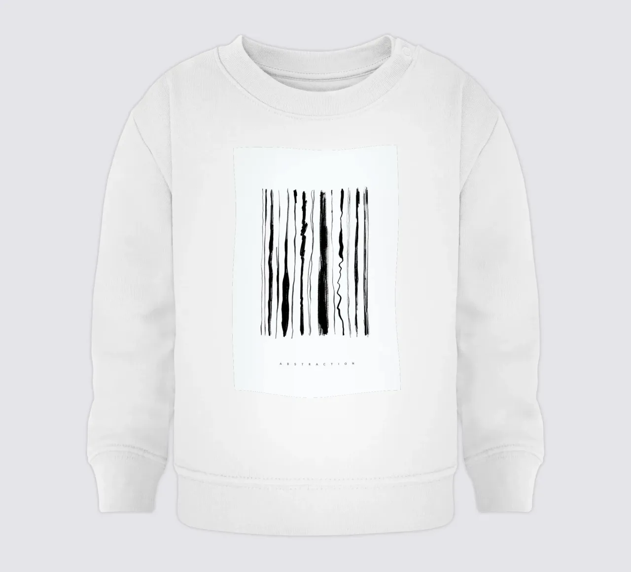 Abstraction felpa neonato da Graphite