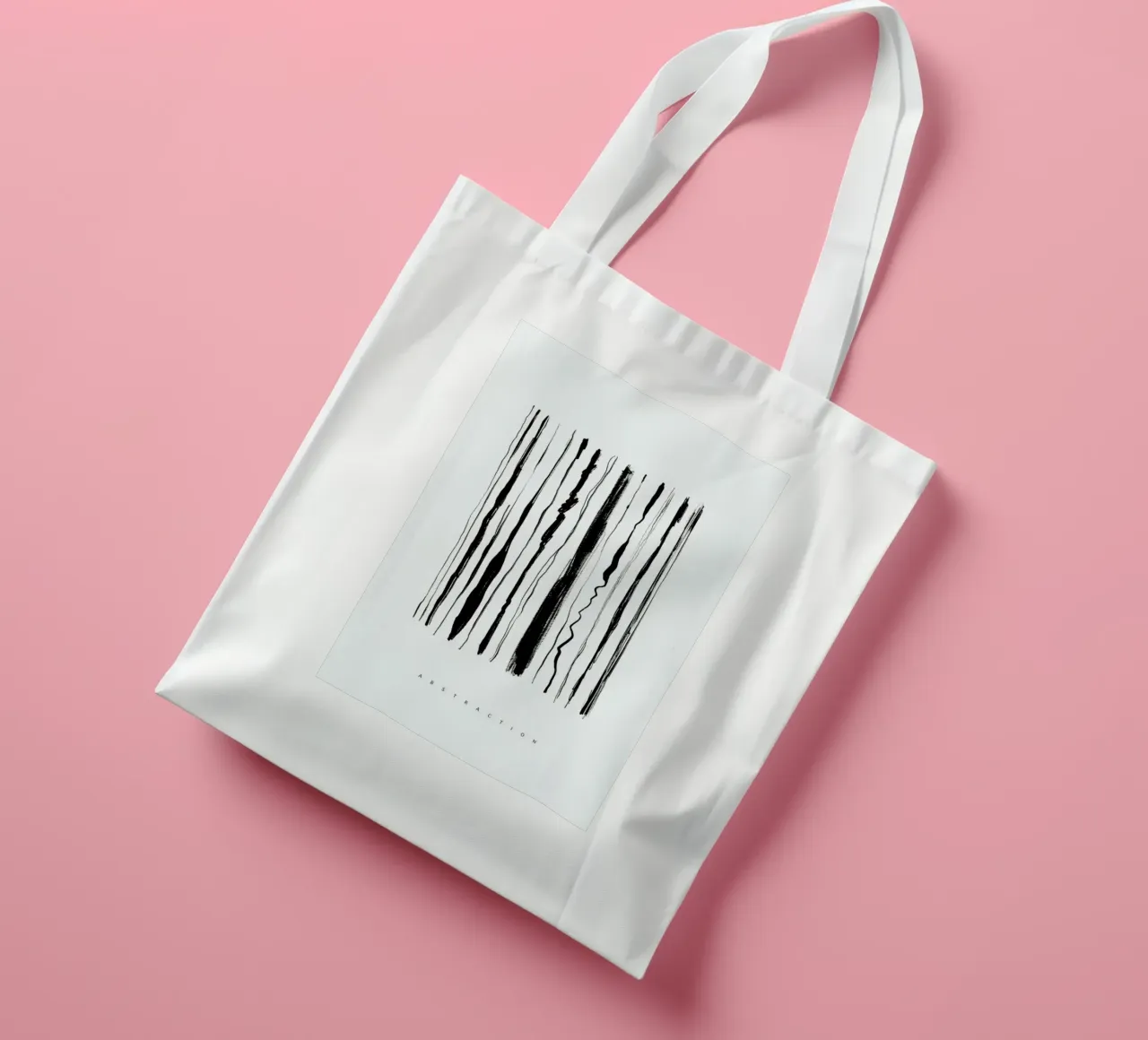 Abstraction borsa in juta da Graphite