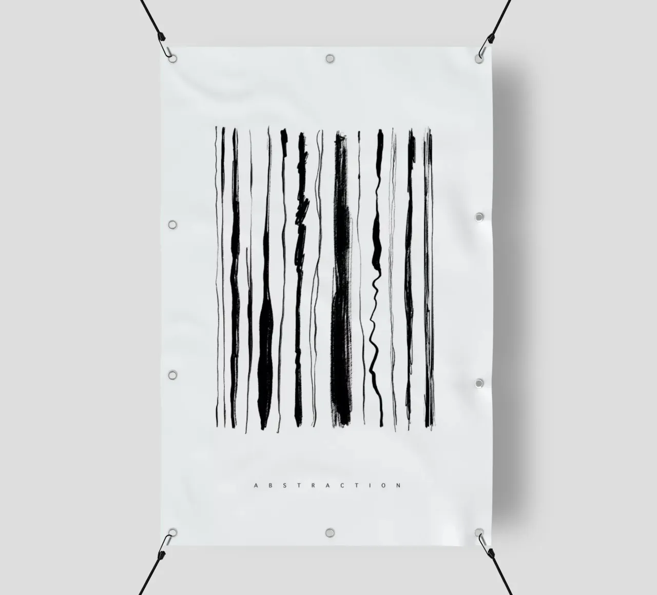 Abstraction telo in pvc da Graphite