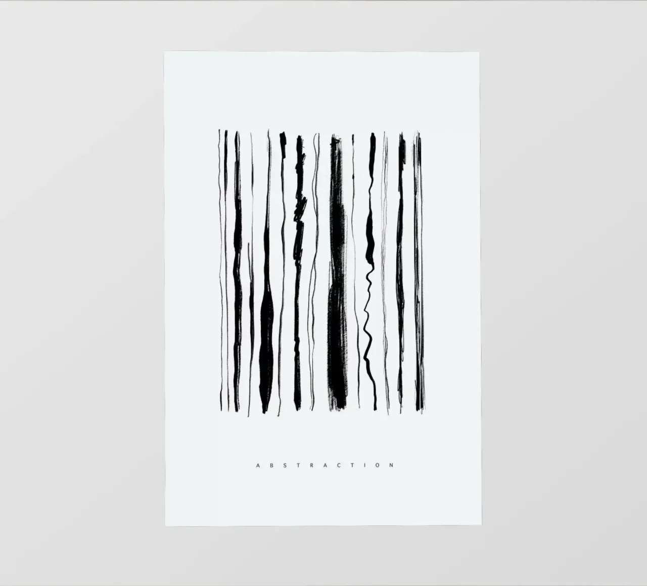 Abstraction telo in pvc da Graphite