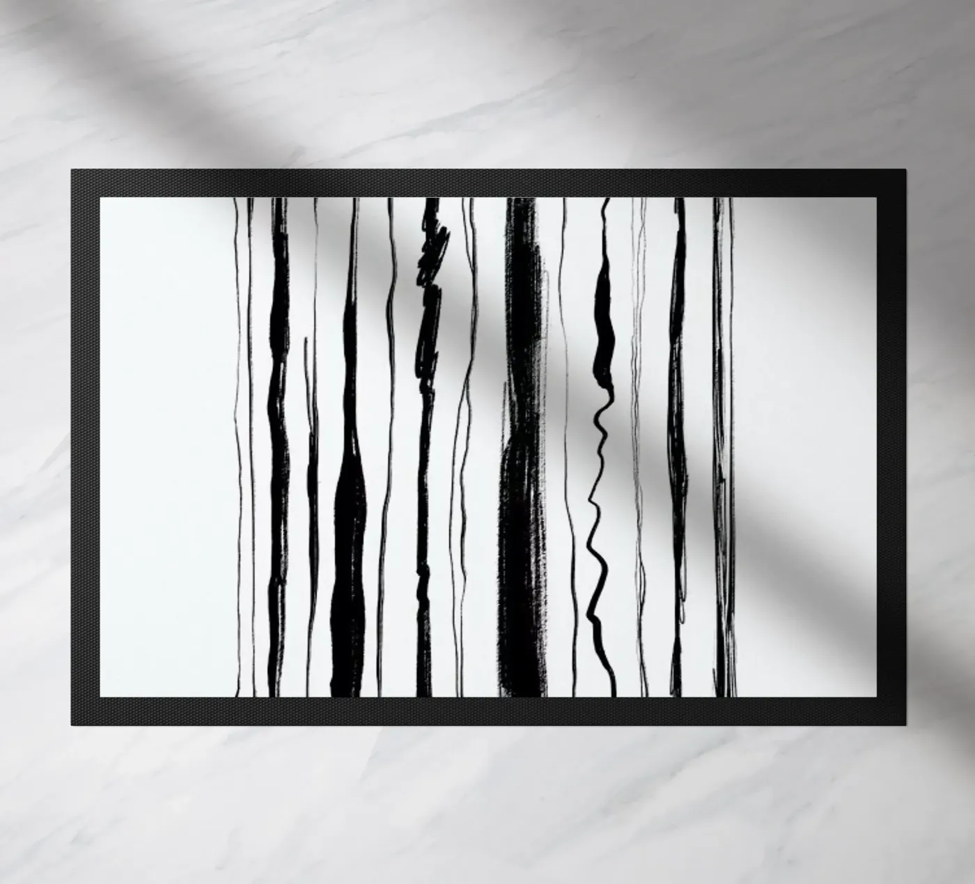 Abstraction deurmat van Graphite