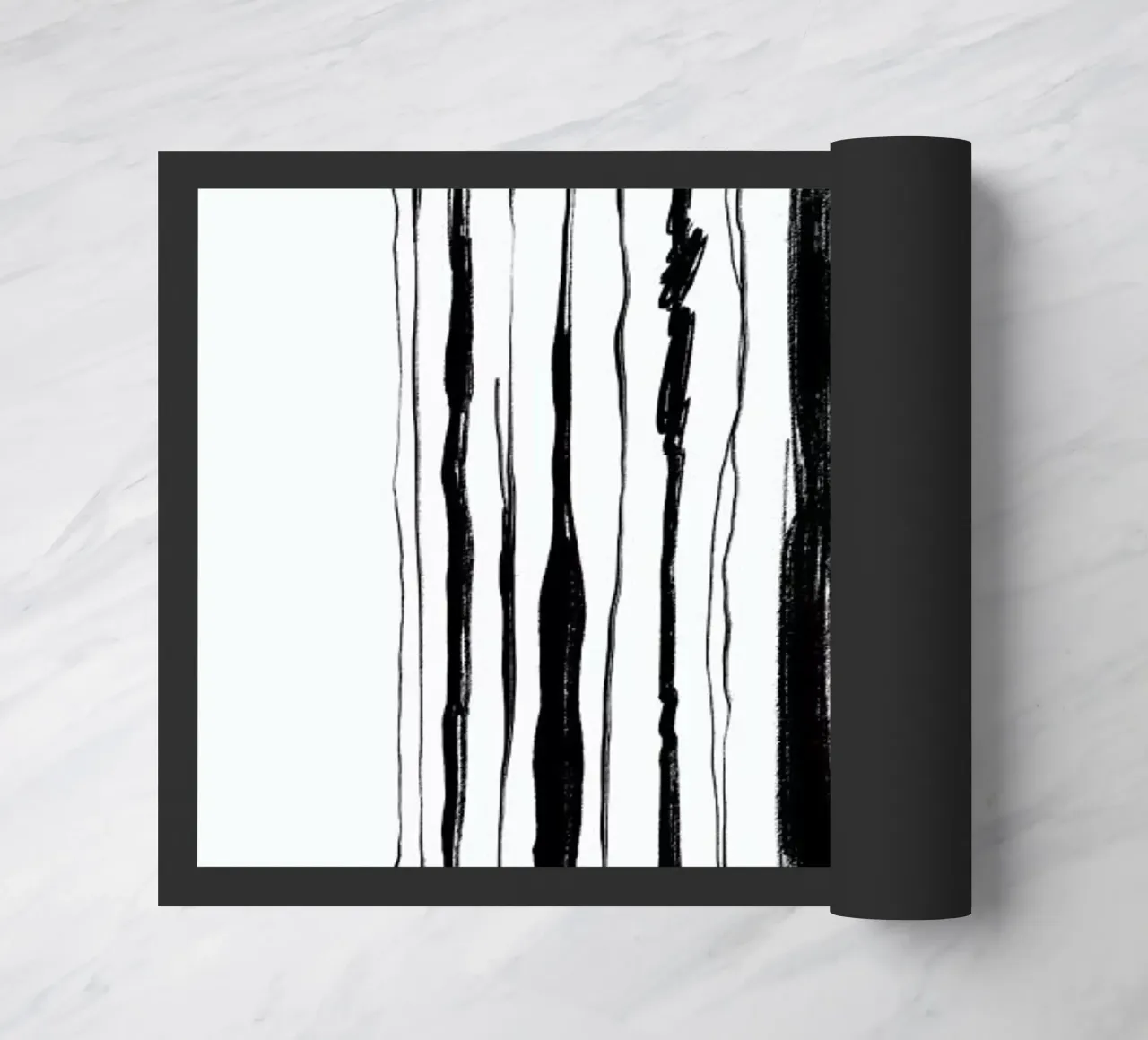 Abstraction doormat by Graphite