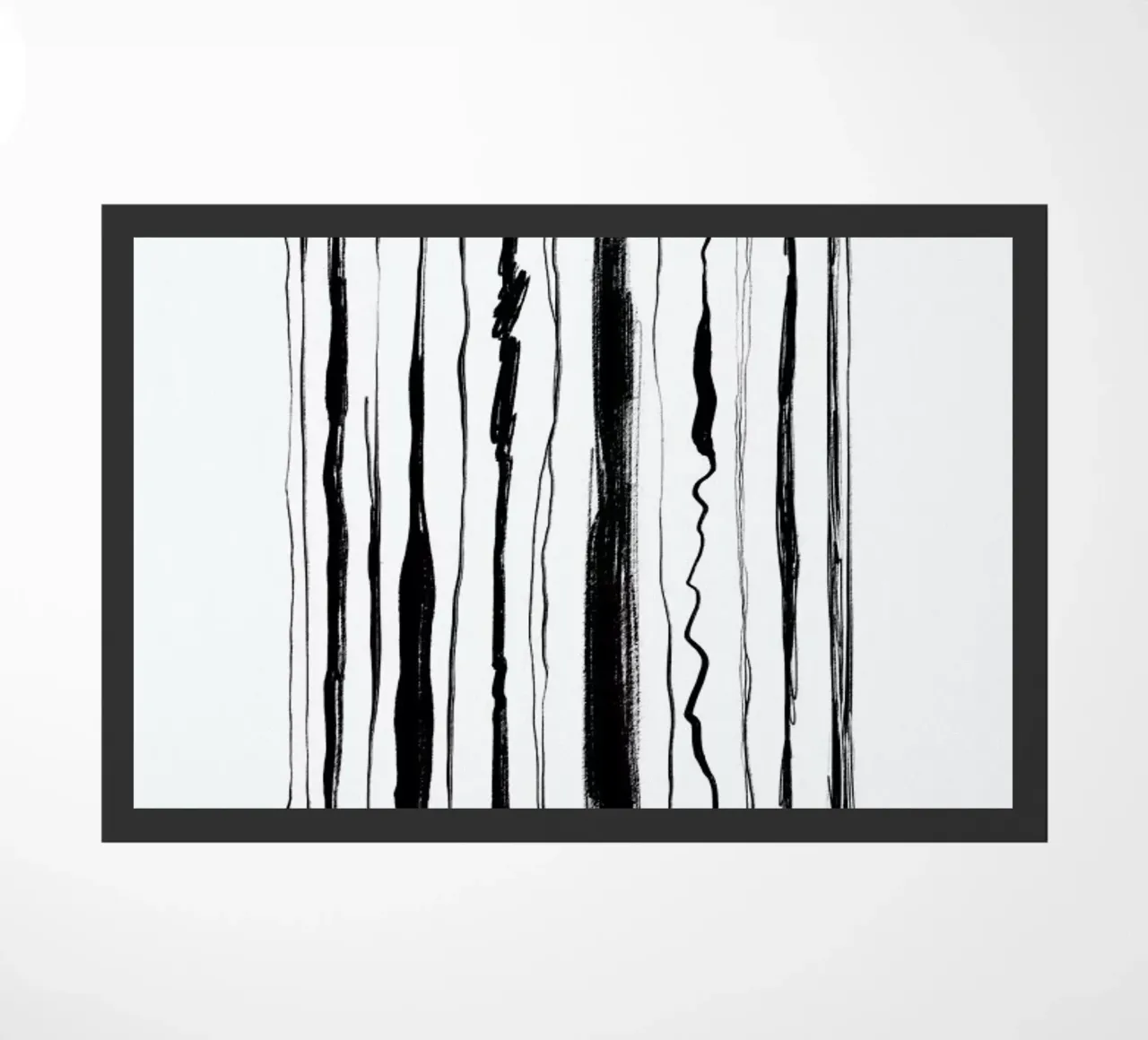 Abstraction doormat by Graphite