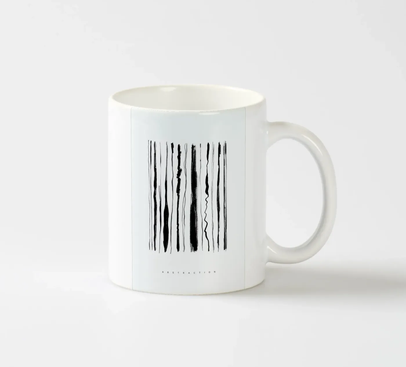 Abstraction ceramic mug by Graphite