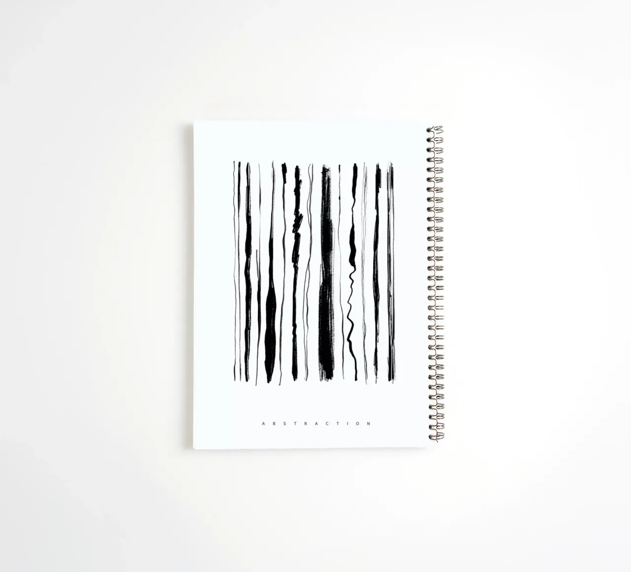 Abstraction spiral notebook by Graphite