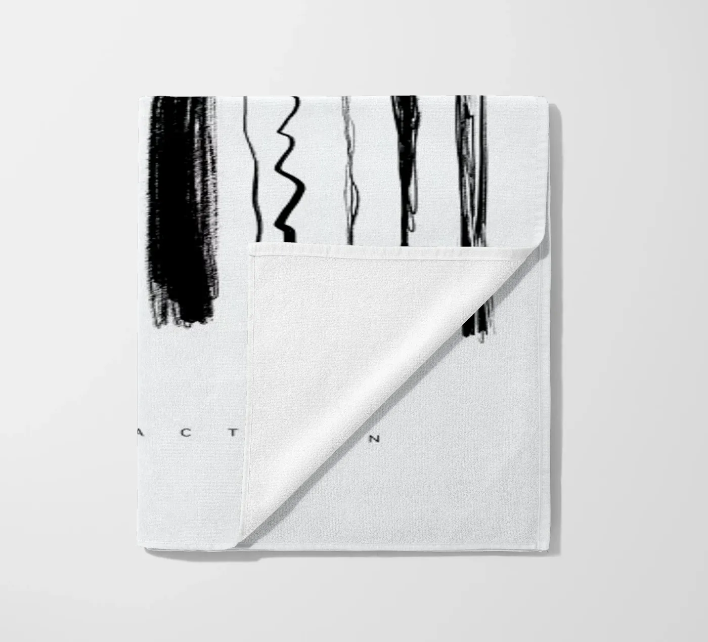 Abstraction beach towel by Graphite