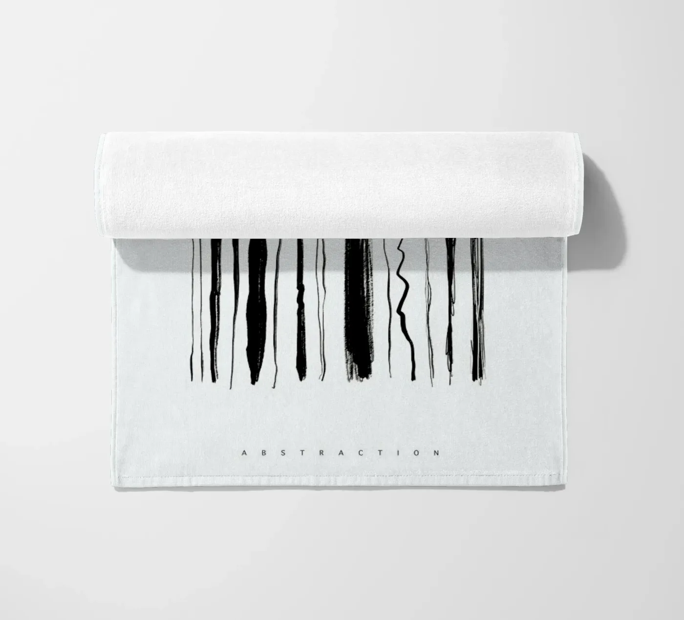 Abstraction beach towel by Graphite