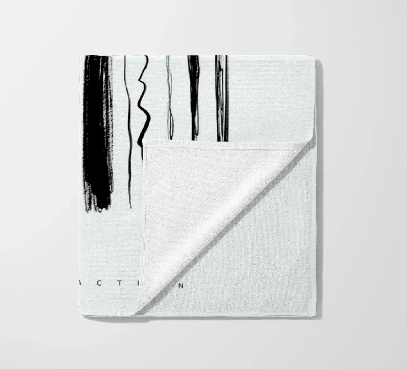 Abstraction beach towel by Graphite