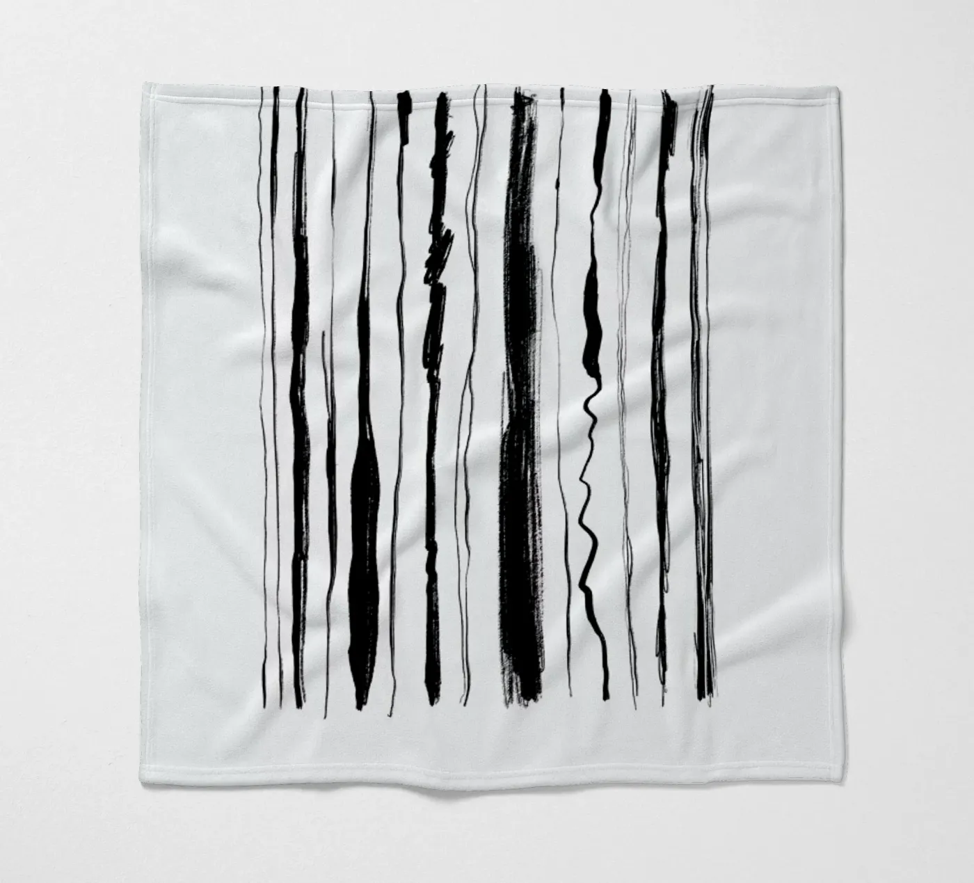 Abstraction fleecedeken van Graphite