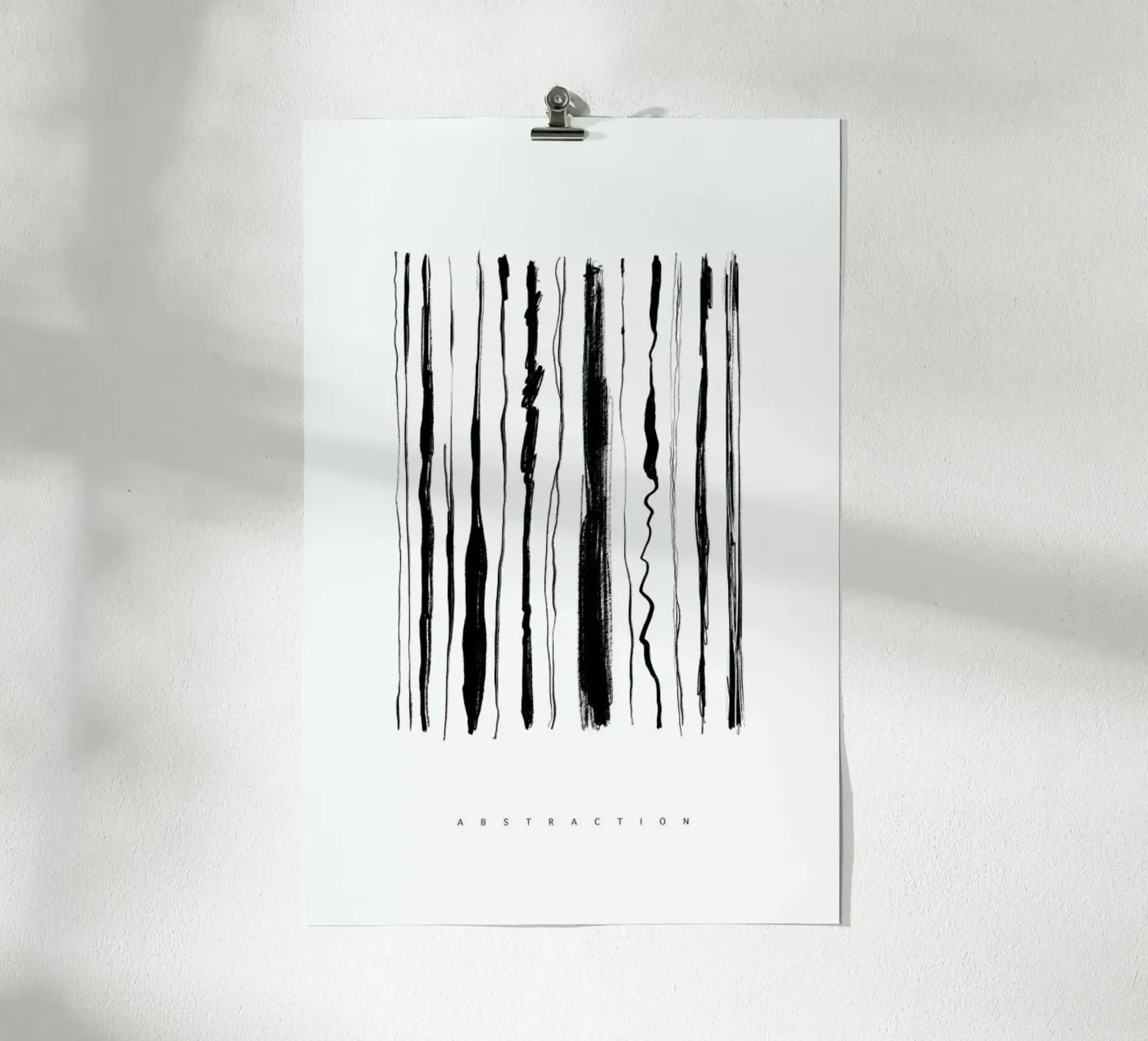 Abstraction Poster von Graphite