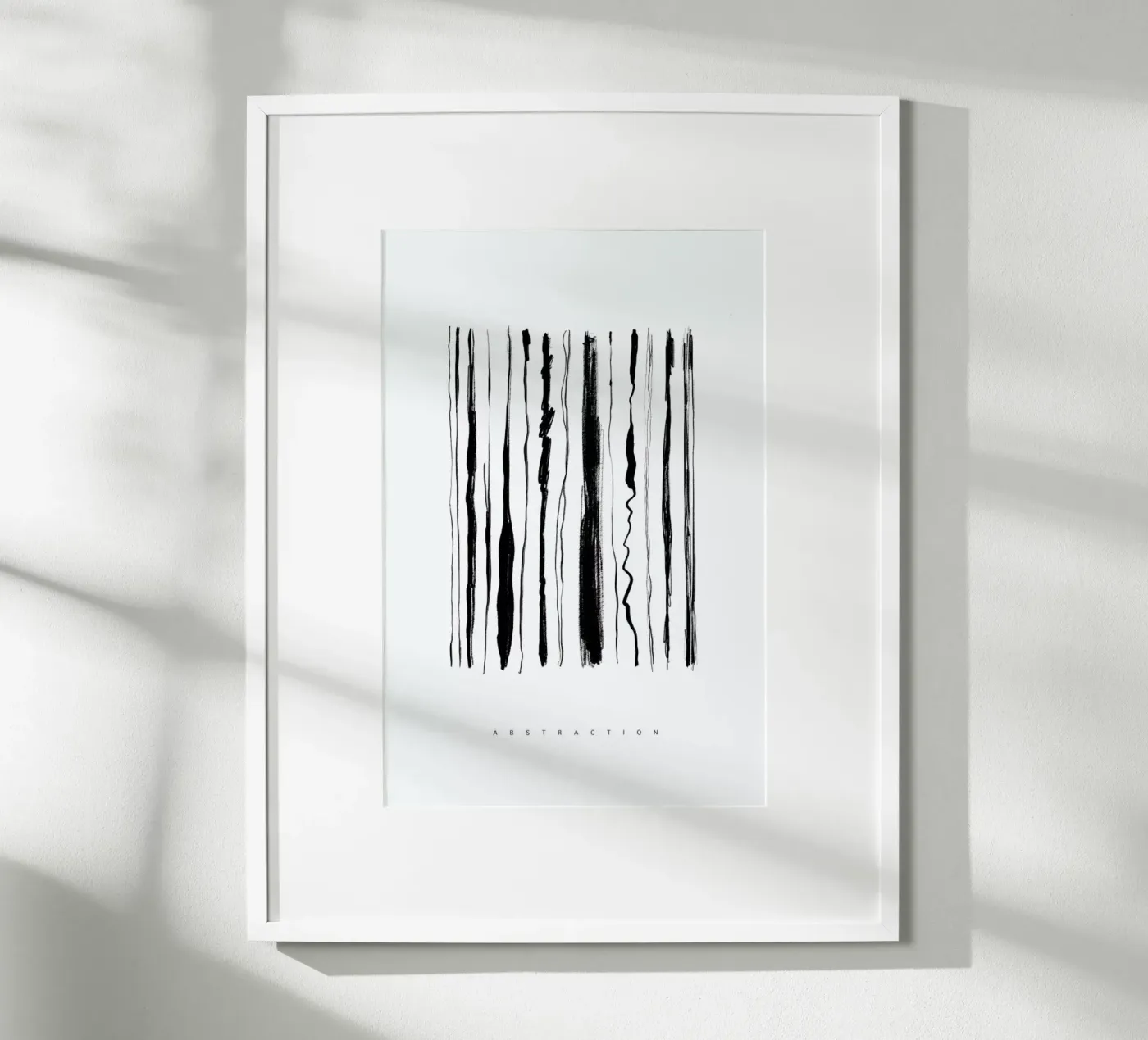 Abstraction Poster von Graphite