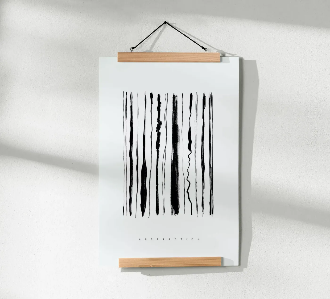 Abstraction Poster von Graphite