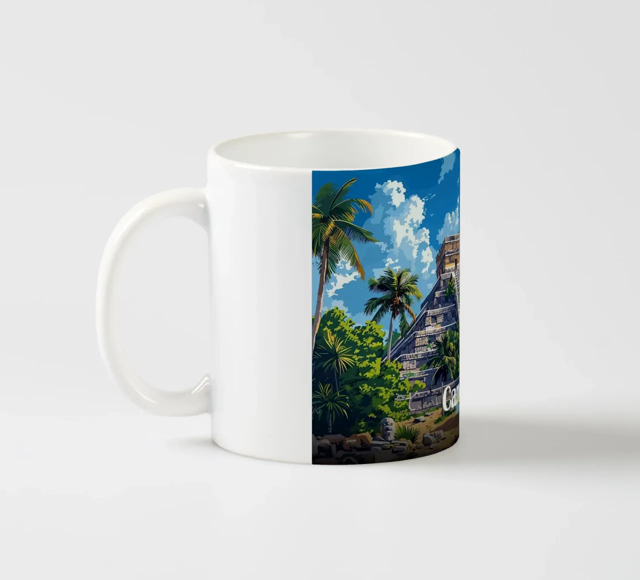 Cancun tazza in ceramica da Kevin Walters