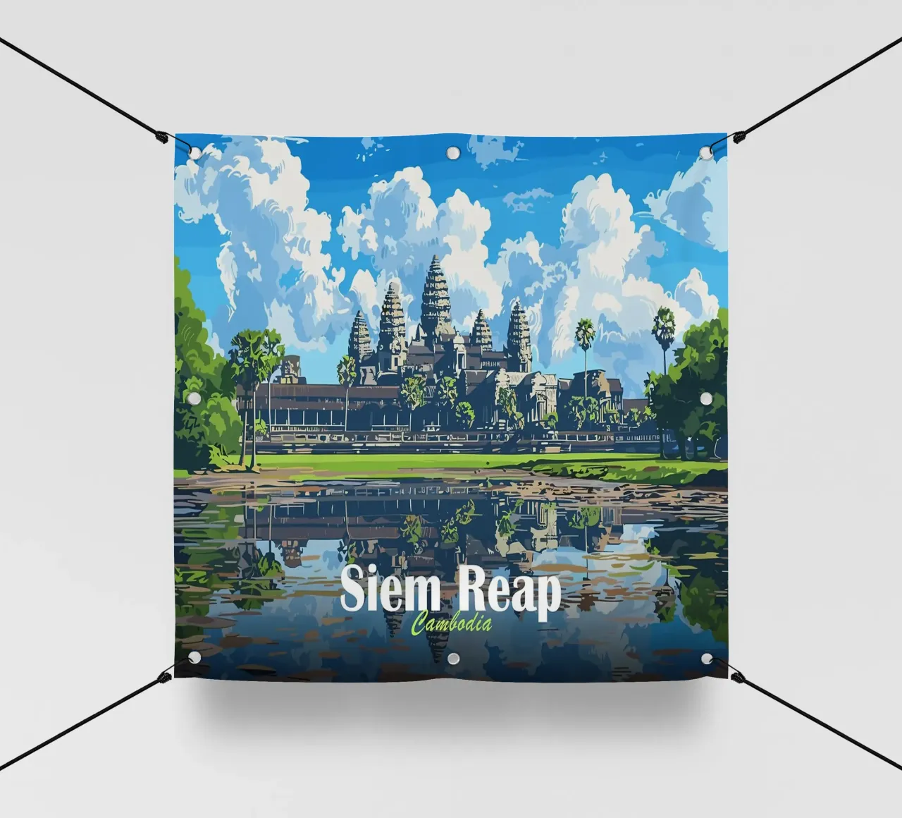 Siem Reap telo in pvc da Kevin Walters