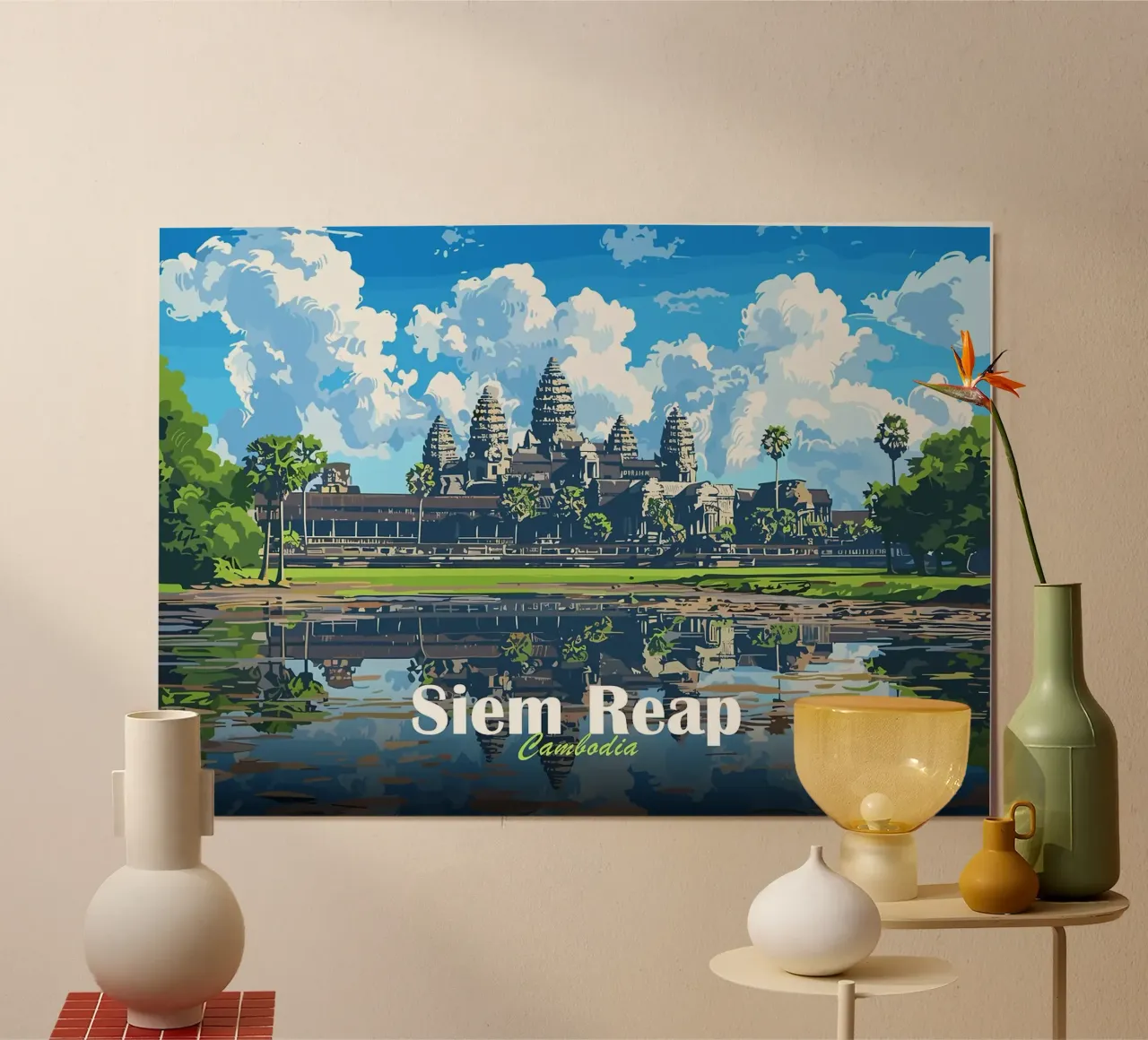 Siem Reap carta hahnemühle da Kevin Walters
