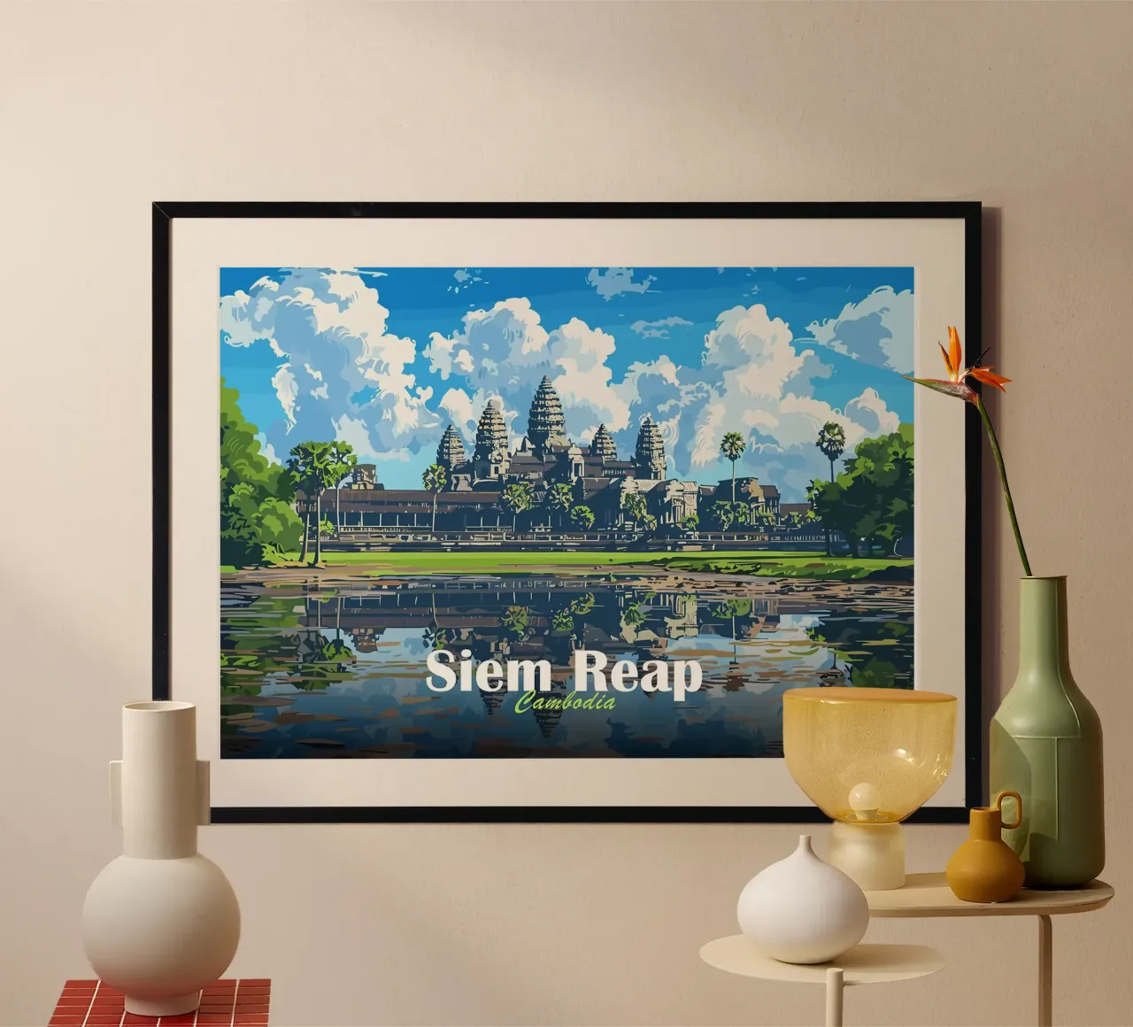 Siem Reap carta hahnemühle da Kevin Walters