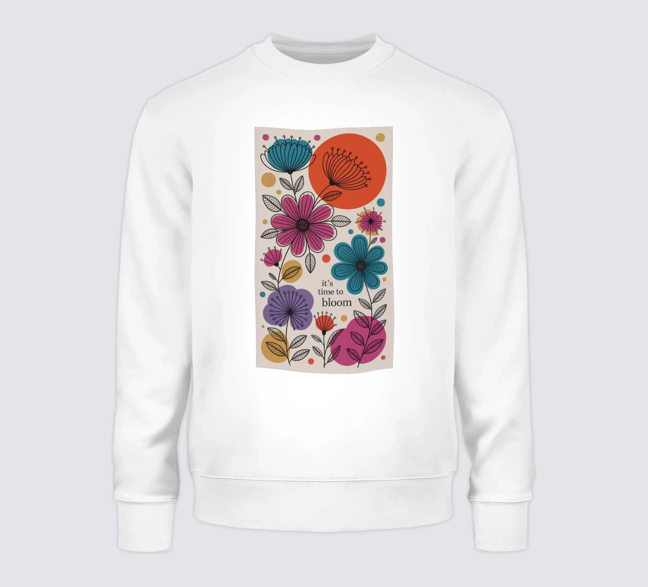 TIME TO BLOOM sweat de 20 Farben
