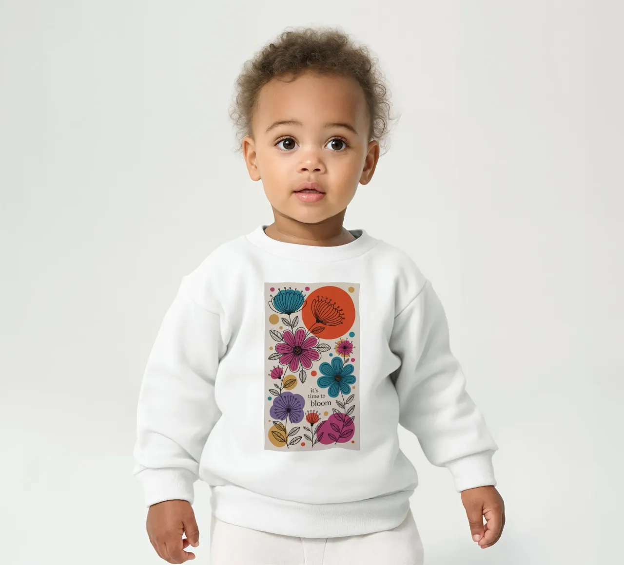 TIME TO BLOOM sweat pour bébé de 20 Farben