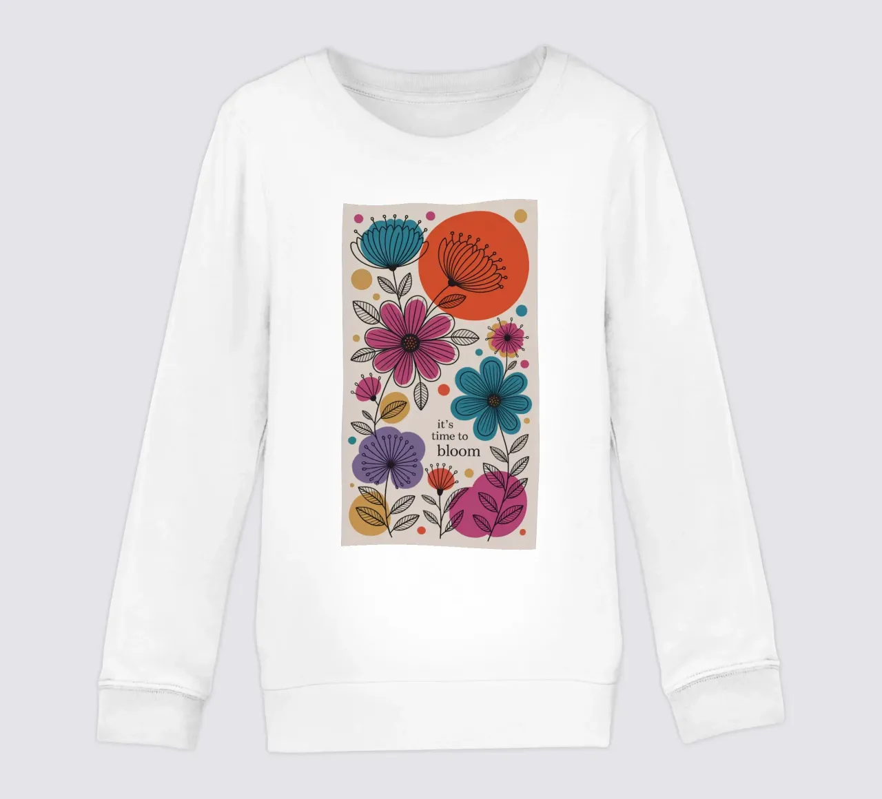 TIME TO BLOOM sudadera para niño de 20 Farben