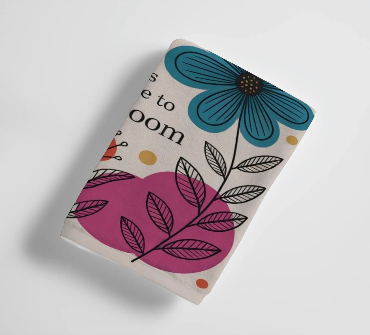 TIME TO BLOOM serviette de bain de 20 Farben