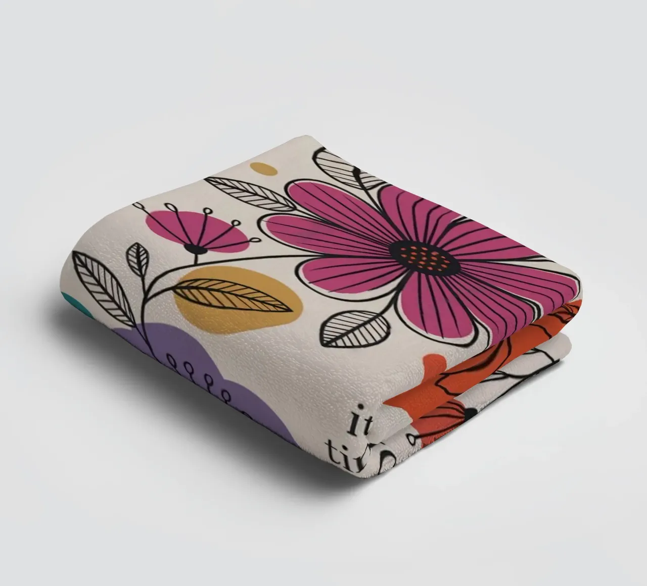 TIME TO BLOOM Handtuch von 20 Farben