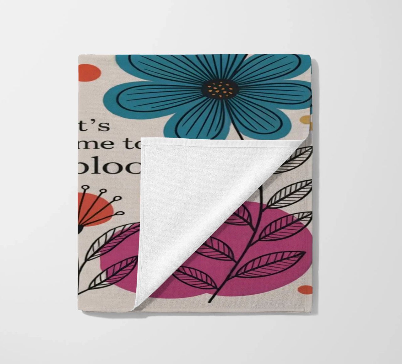TIME TO BLOOM telo mare da 20 Farben