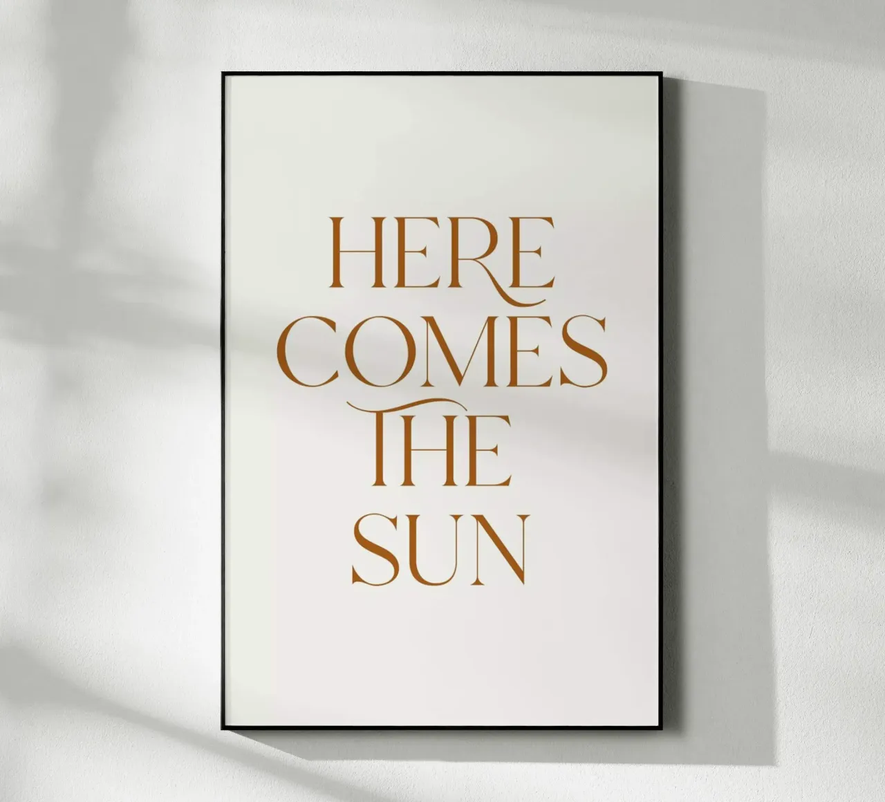 Here Comes The Sun plexiglass da Mottos by Sinan Saydik