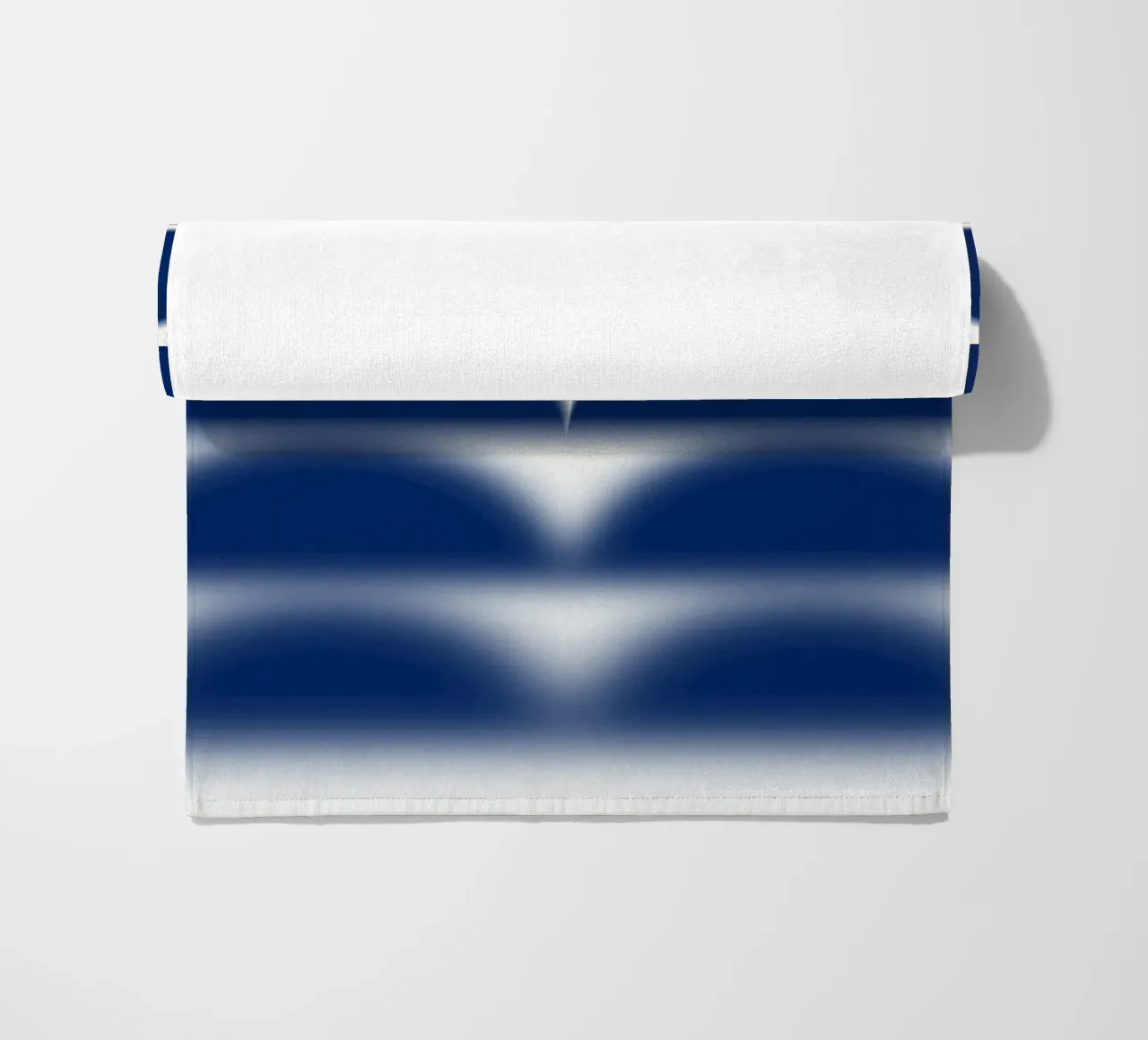 Semicerchi blu telo mare da Little Dean
