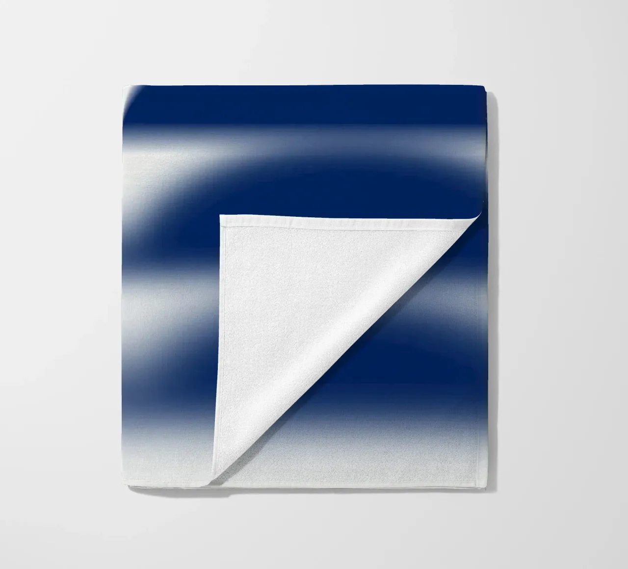 Semicerchi blu telo mare da Little Dean