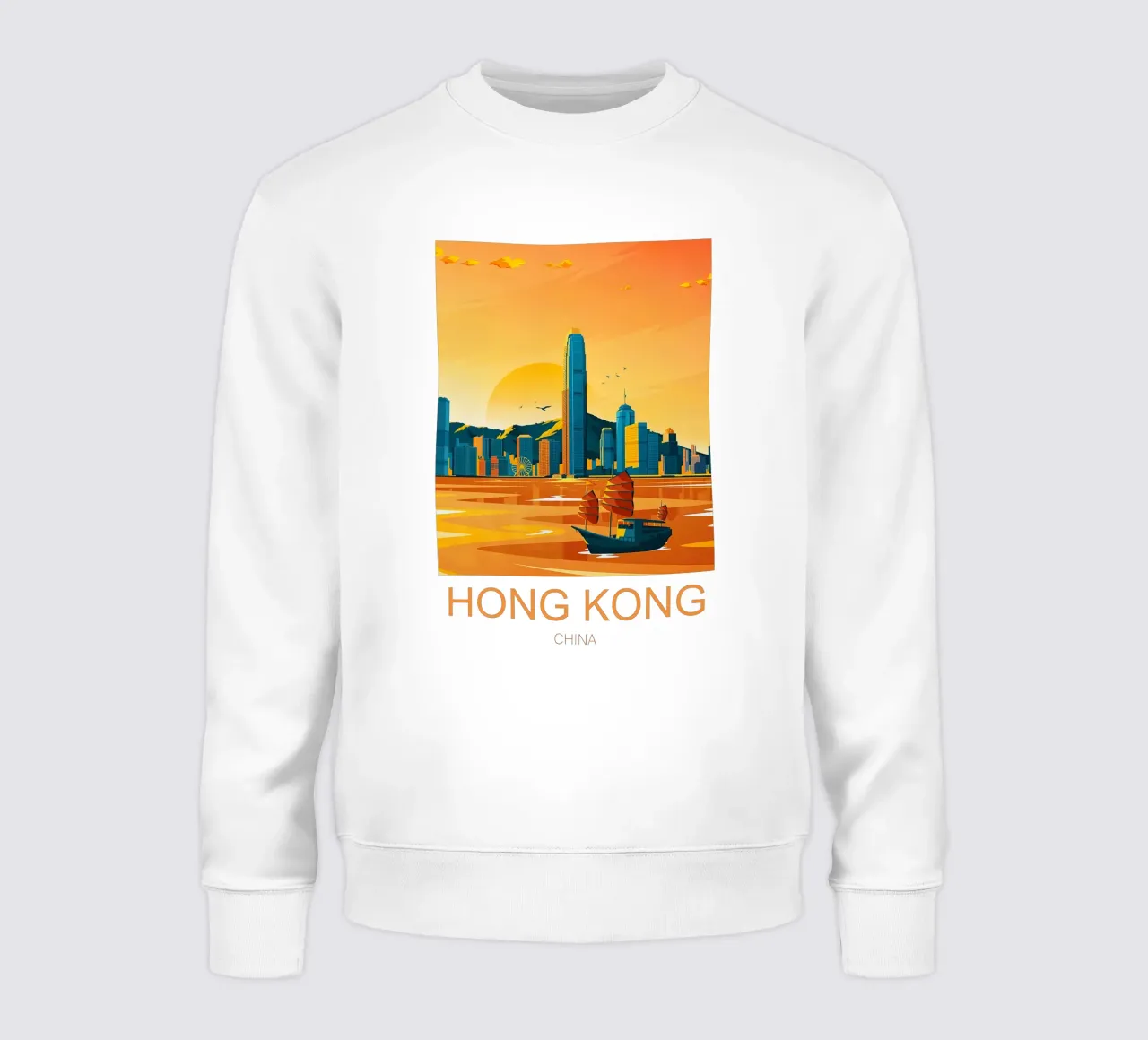 HongKong sera felpa da Liliestudio