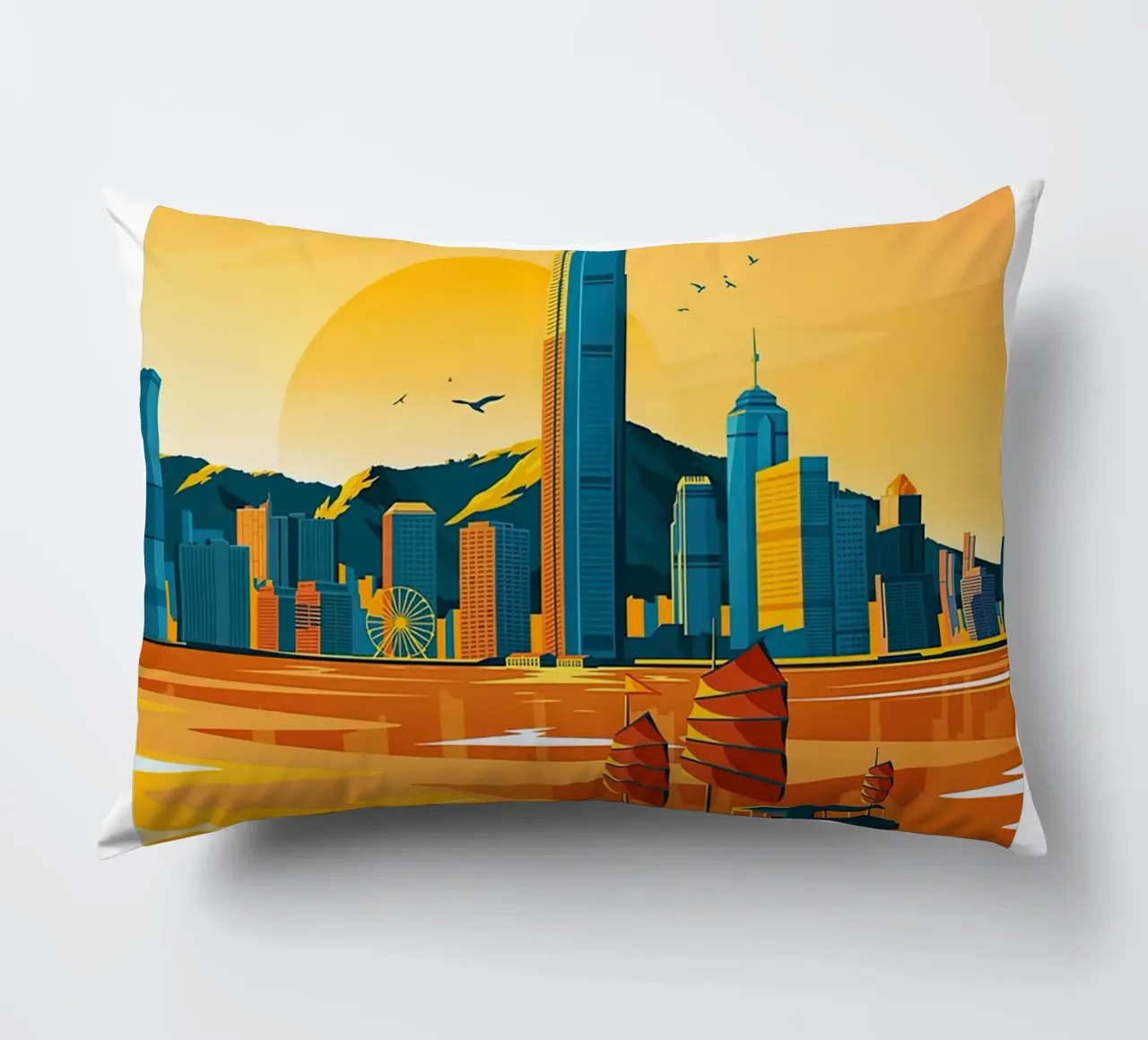 HongKong sera cuscino da Liliestudio