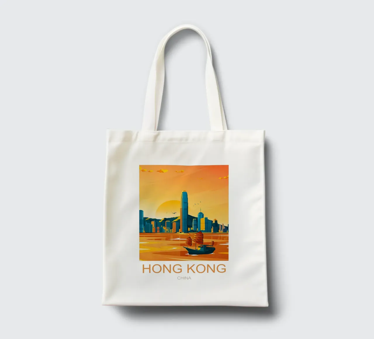 HongKong sera borsa in juta da Liliestudio