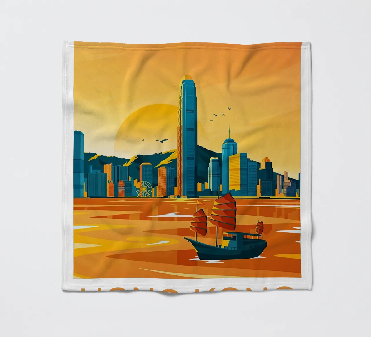 HongKong sera coperta in pile da Liliestudio