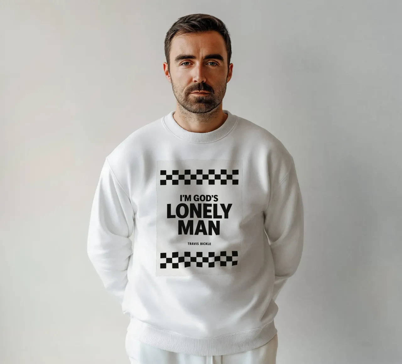 Lonely Man Print felpa da MoviesArt