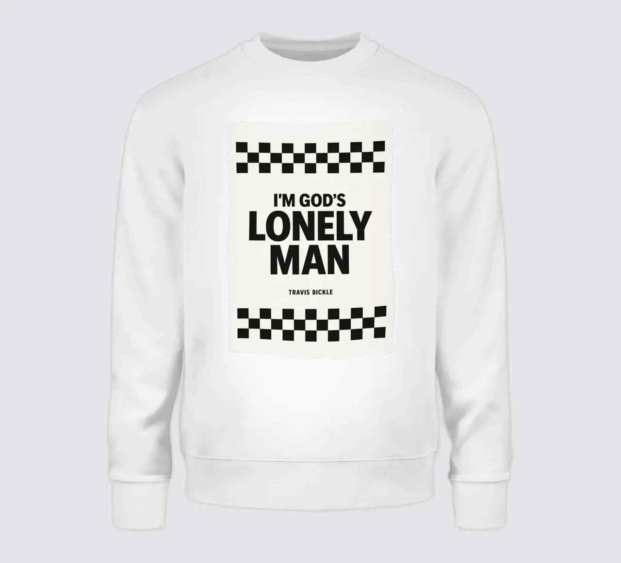 Lonely Man Print felpa da MoviesArt