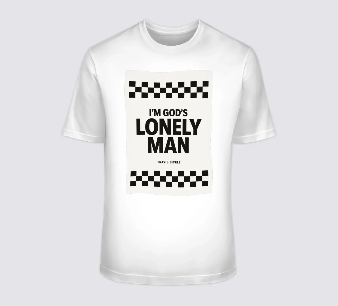 Lonely Man Print t-shirt da MoviesArt