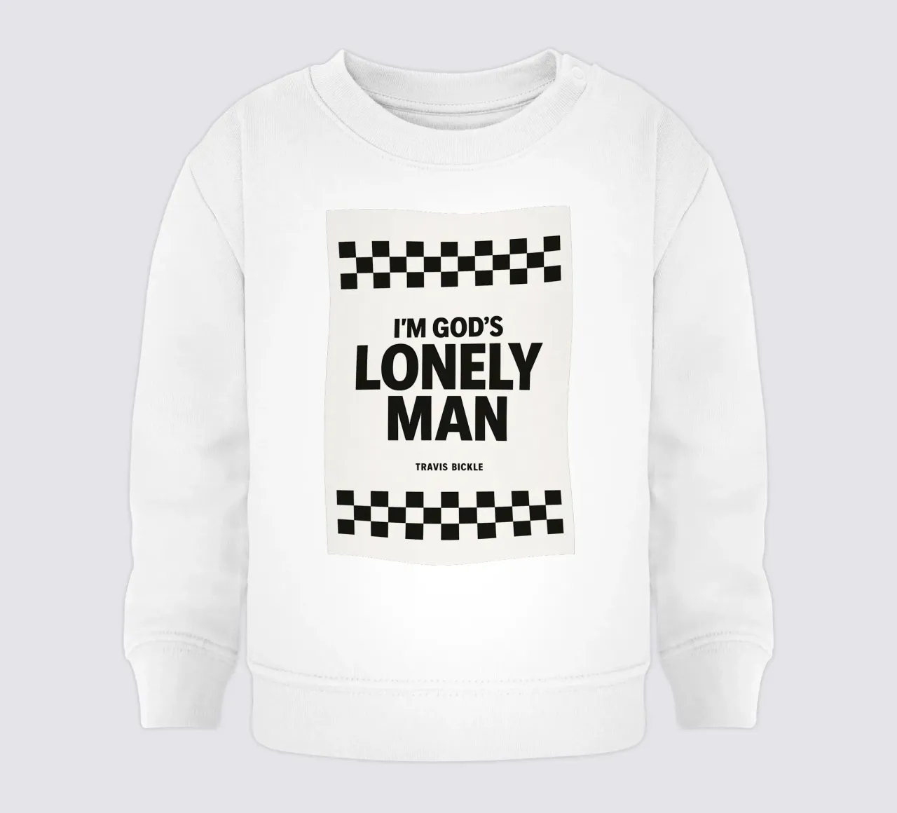 Lonely Man Print felpa neonato da MoviesArt