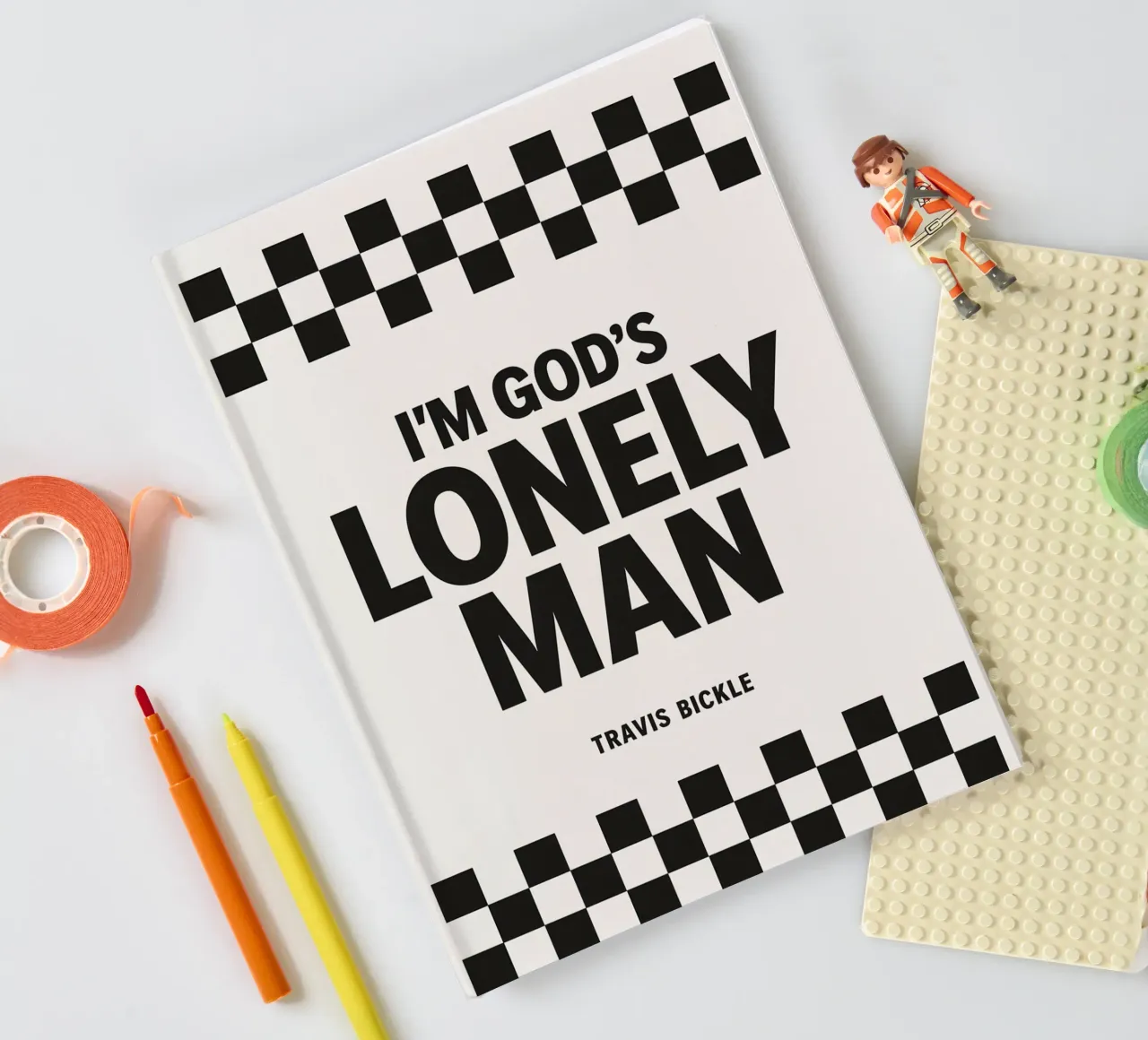 Lonely Man Print notebook by MoviesArt