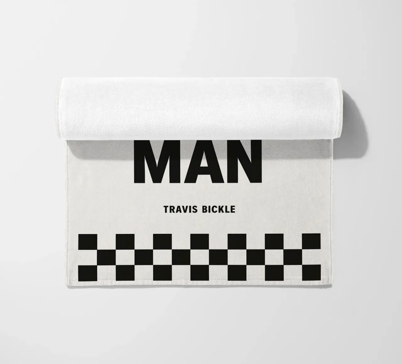 Lonely Man Print telo mare da MoviesArt