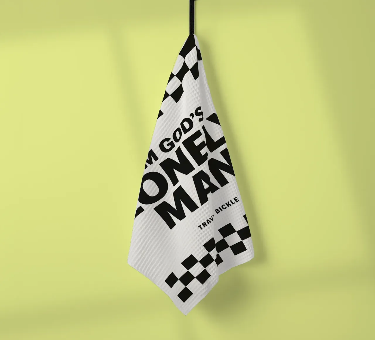 Lonely Man Print canovaccio da cucina da MoviesArt
