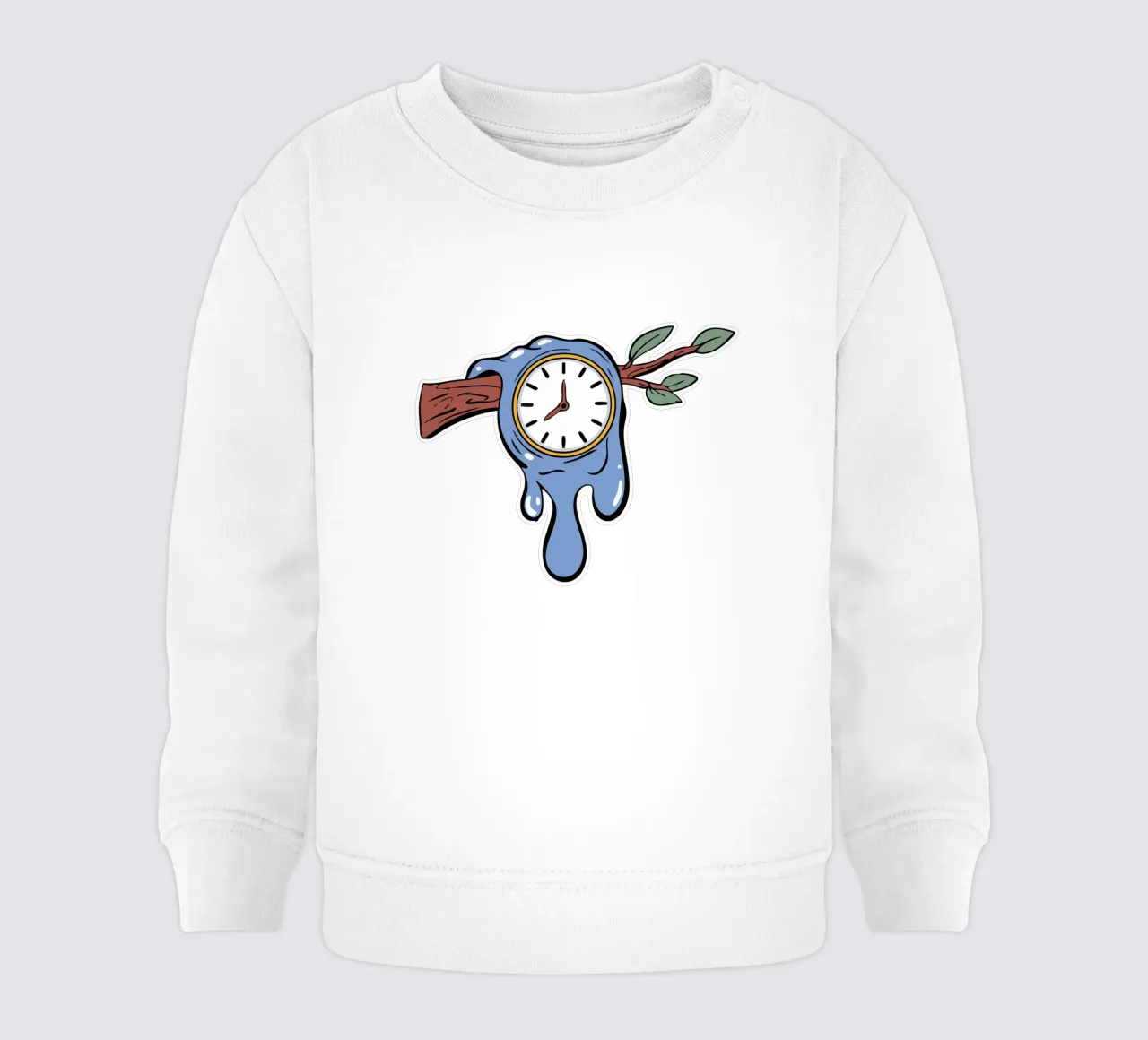 Surrealism Clock felpa neonato da Hey Vincent