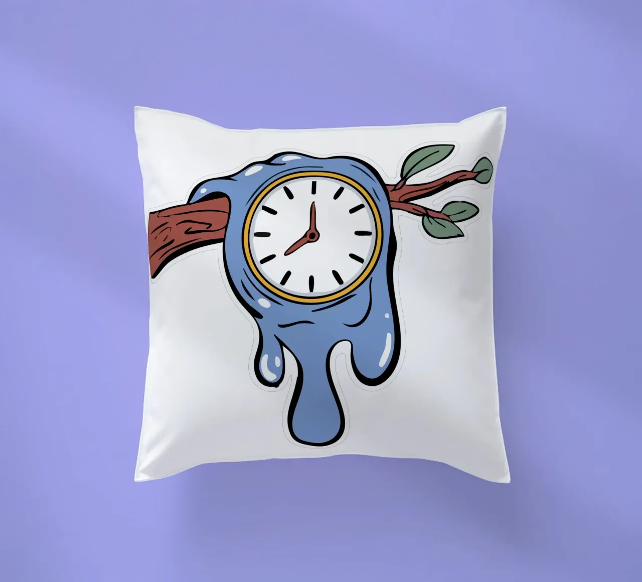 Surrealism Clock cuscino da Hey Vincent