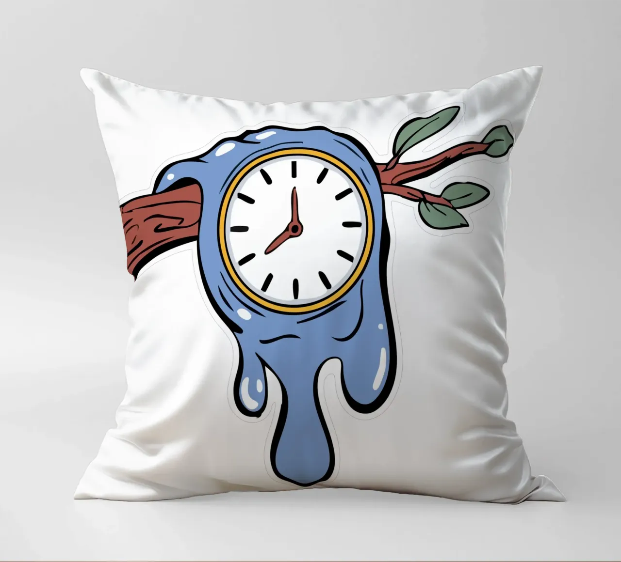 Surrealism Clock cuscino da Hey Vincent