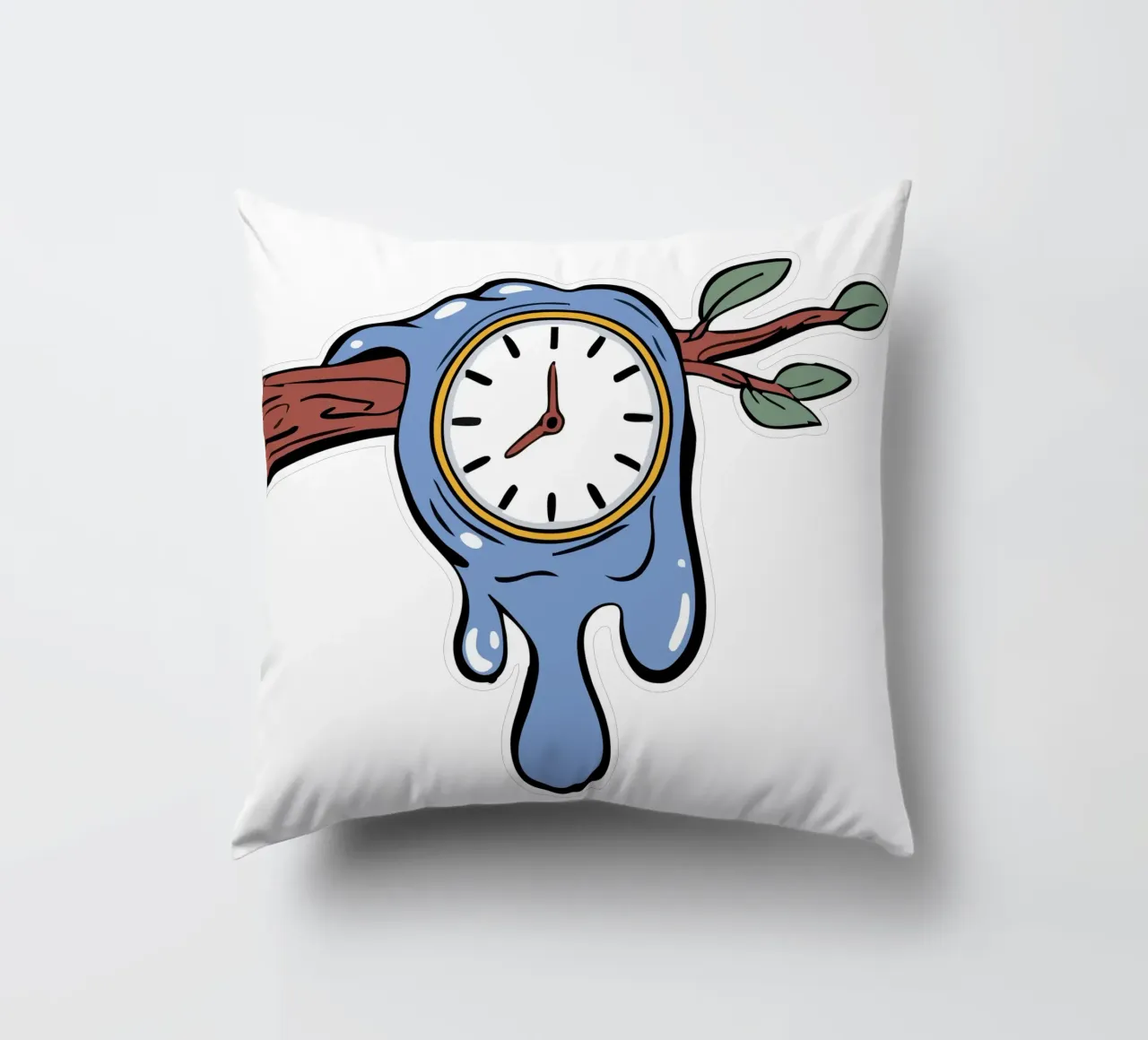 Surrealism Clock cuscino da Hey Vincent