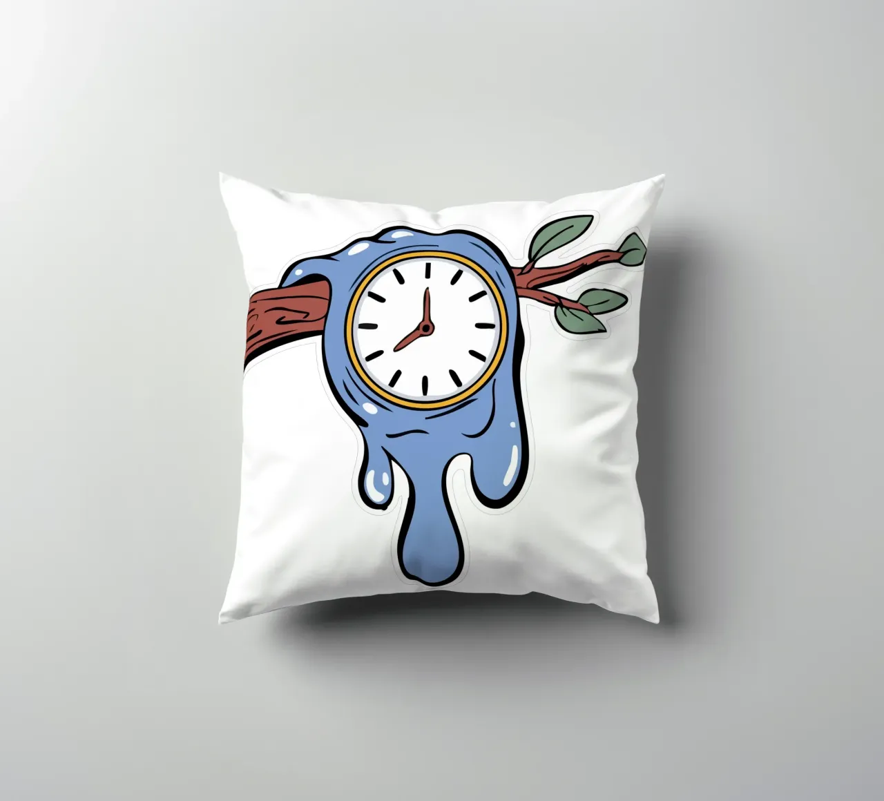 Surrealism Clock cuscino da Hey Vincent