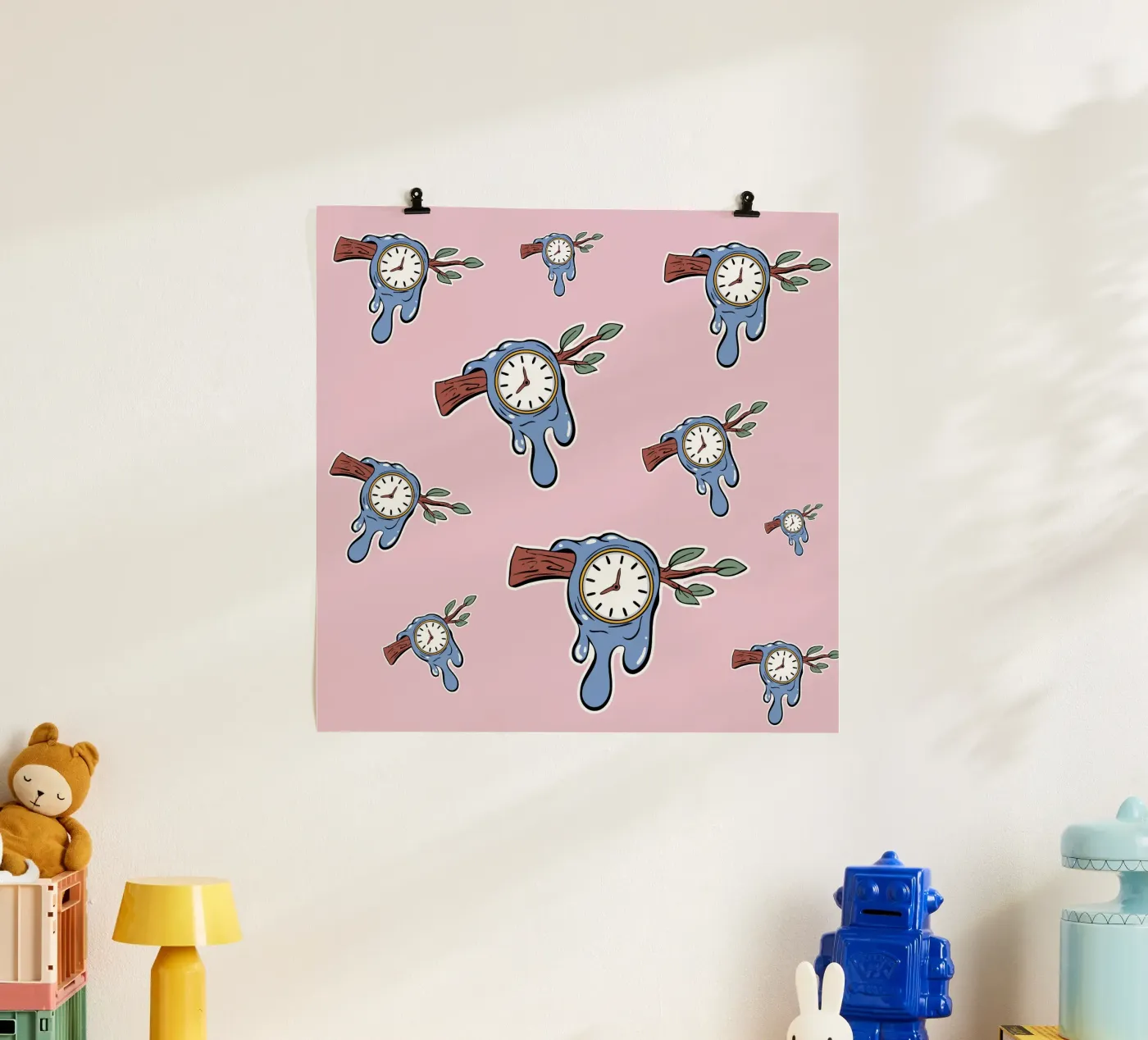 Surrealism Clock poster da Hey Vincent