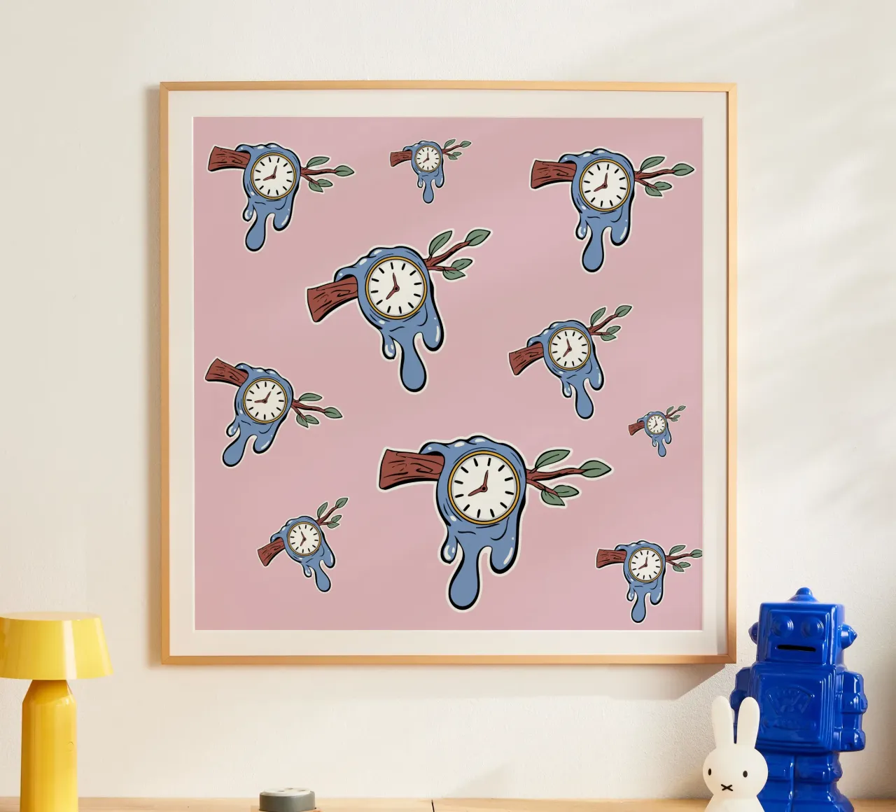 Surrealism Clock poster da Hey Vincent