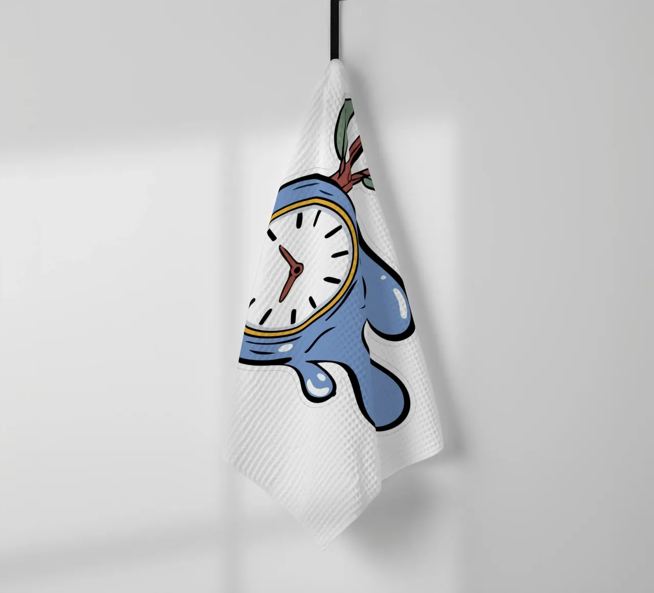 Surrealism Clock canovaccio da cucina da Hey Vincent
