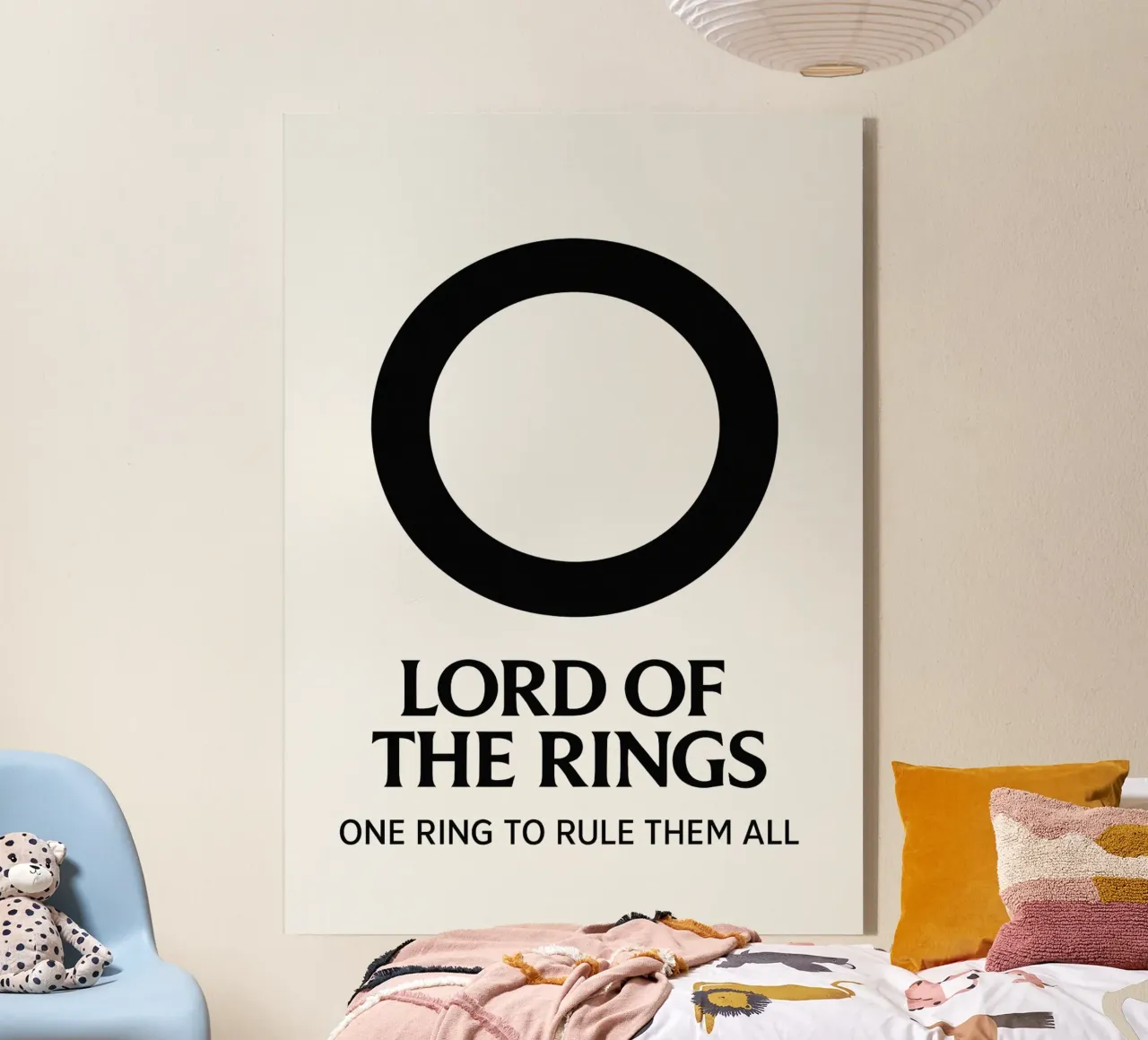 Lord Of The Rings Print plexiglass da MoviesArt